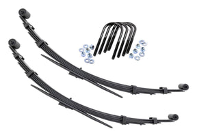 Rear Leaf Springs 3 Inch Lift Pair Jeep Grand Wagoneer/J10 Truck/J20 Truck/Wagoneer 4WD Rough Country