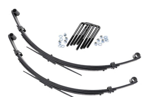 Rear Leaf Springs 3 Inch Lift Pair Toyota Truck 4WD (1979-1985) Rough Country