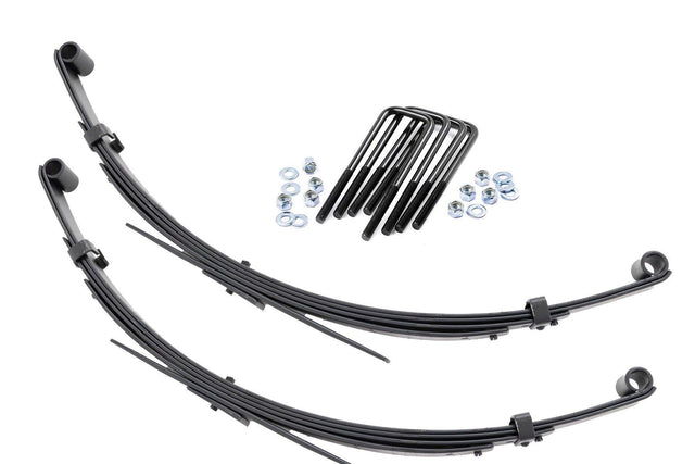 Rear Leaf Springs 3 Inch Lift Pair Toyota Truck 4WD (1979-1985) Rough Country