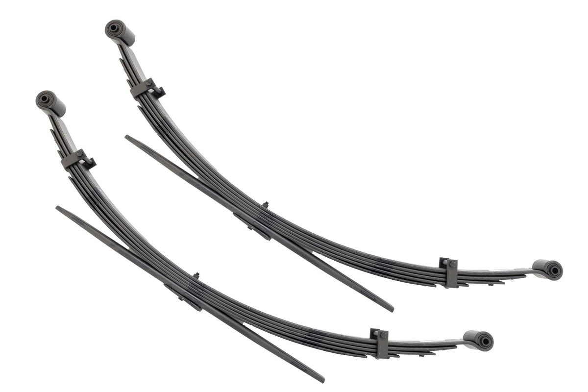 Rear Leaf Springs 3 Inch Lift Pair Ford Bronco II (84-90)/Ranger (83-97) Rough Country