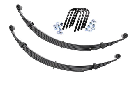 Front Leaf Springs 2.5 Inch Lift Pair International Scout II 4WD (71-80) Rough Country