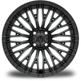 MODZ® Reaper 16x7 Titanium Gunmetal Golf Cart Wheel