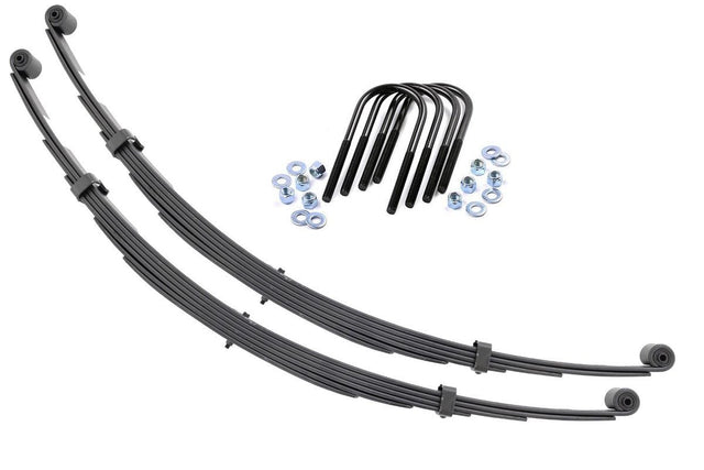 Rear Leaf Springs 2.5 Inch Lift Pair International Scout II 4WD (1971-1980) Rough Country