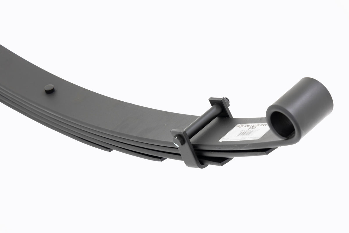 Front Leaf Springs 4 Inch Lift Pair Toyota Land Cruiser FJ40 4WD (64-80) Rough Country