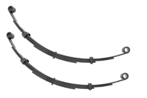 Front Leaf Springs 4 Inch Lift Pair International Scout II 4WD (1971-1980) Rough Country