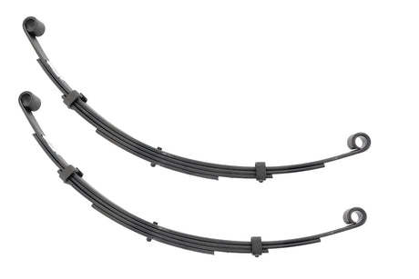 Front Leaf Springs 4 Inch Lift Pair International Scout II 4WD (1971-1980) Rough Country