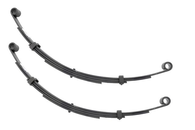 Front Leaf Springs 4 Inch Lift Pair International Scout II 4WD (1971-1980) Rough Country
