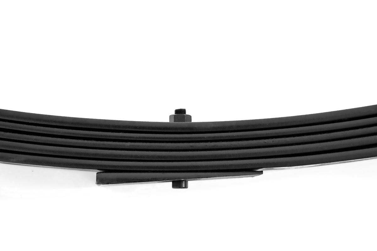 Rear Leaf Springs 4 Inch Lift Pair Jeep Cherokee XJ 2WD/4WD (1984-2001) Rough Country