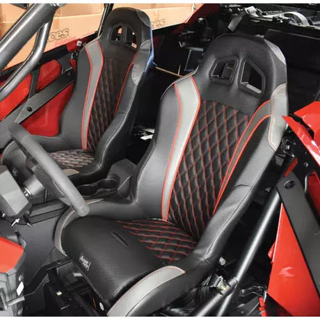 Polaris RZR Carbon Edition Daytona UTV Seats - (Pair) UTV Parts Guy