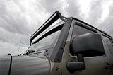 LED Light Kit Windshield 50 Inch Spectrum Dual Row Jeep Wrangler JK/Wrangler Unlimited (07-18) Rough Country