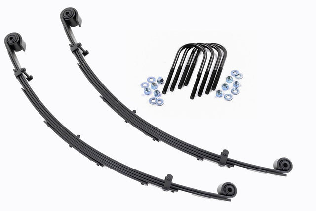 Front Leaf Springs 4 Inch Lift Pair Ford Excursion/F-250 Super Duty/F-350 Super Duty 4WD Rough Country