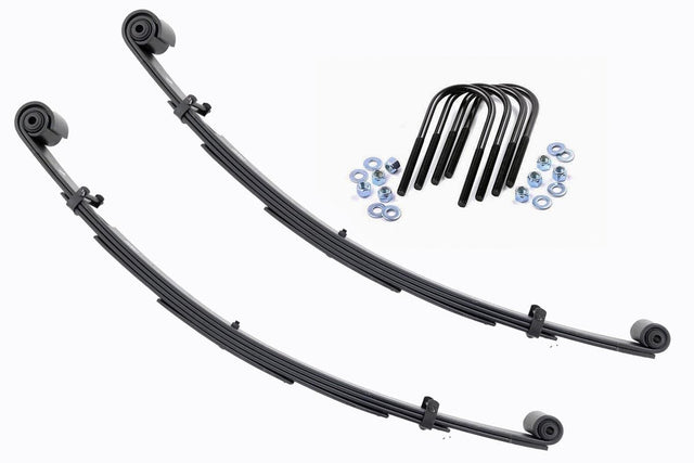 Front Leaf Springs 2.5 Inch Lift Pair Ford Excursion/F-250 Super Duty/F-350 Super Duty 4WD Rough Country
