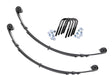 Front Leaf Springs Military Wrap 4 Inch Lift Pair Jeep Wrangler YJ (87-95) Rough Country