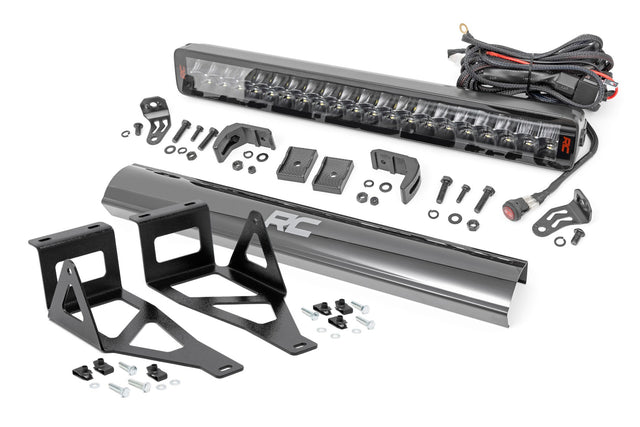 LED Light Kit Bumper Mount 20 Inch Spectrum Dual Row Ford F-250/F-350 Super Duty (05-07) Rough Country