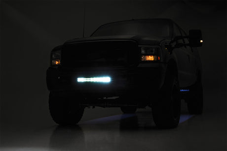 LED Light Kit Bumper Mount 20 Inch Spectrum Dual Row Ford F-250/F-350 Super Duty (05-07) Rough Country