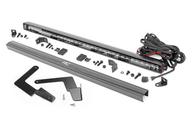 LED Light Kit Lower Grille Mount 30 Inch Spectrum Single Row Toyota Tacoma (16-23) Rough Country