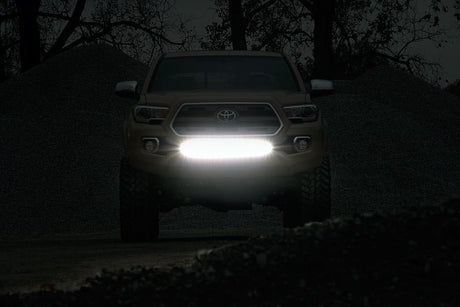 LED Light Kit Lower Grille Mount 30 Inch Spectrum Single Row Toyota Tacoma (16-23) Rough Country