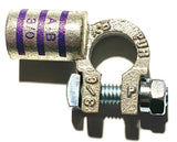 Battery Cable Ends Copper Top Post 90 DEG Terminal Connectors 2 GAUGE THUR 4/0 ac/dc wire and supply