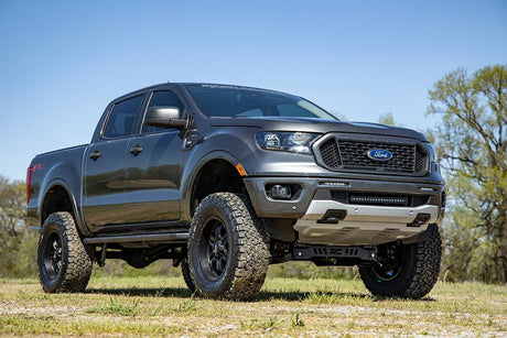 LED Light Kit Bumper Mount 20 Inch Spectrum Single Row Ford Ranger (19-23) Rough Country