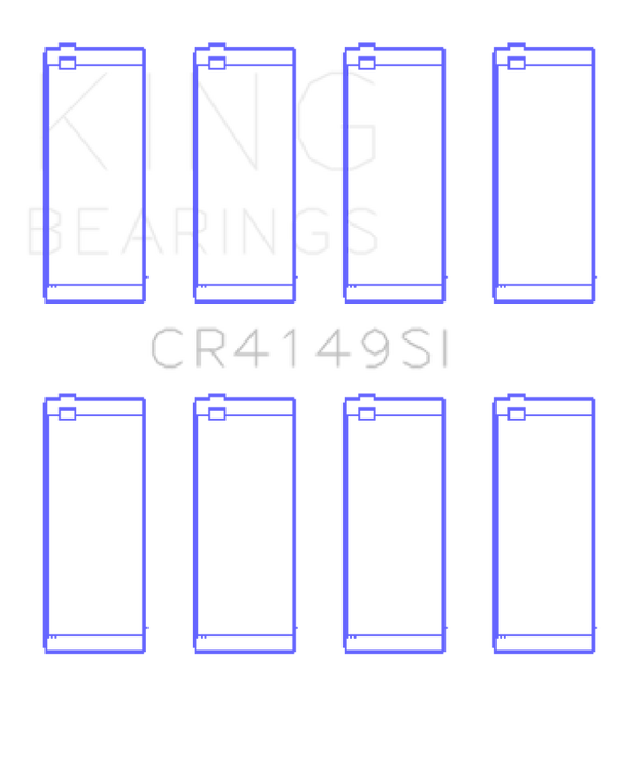 King Engine Bearings G.M.C. Saturn (Size +0.50mm) Connecting Rod Bearing Set