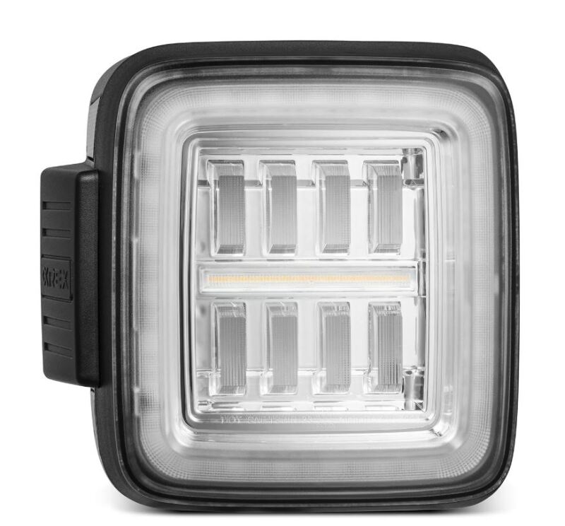 AlphaRex Nova-Series Prismatic LED Tail Lights Clear | '18-Current JL Wrangler / '20-Current JT Gladiator