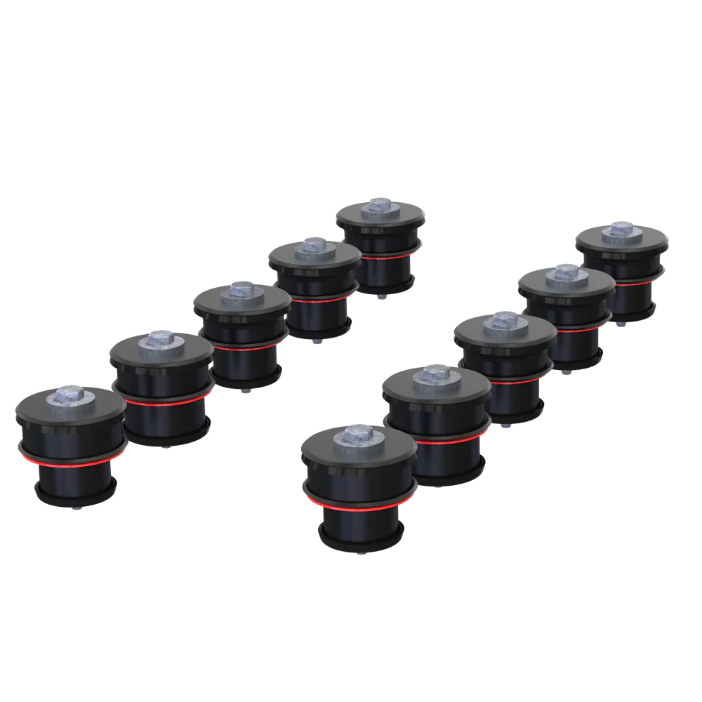 S&B Silicone Bronco Body Mount Kit - 1980-1996 Ford Bronco S&B Filters