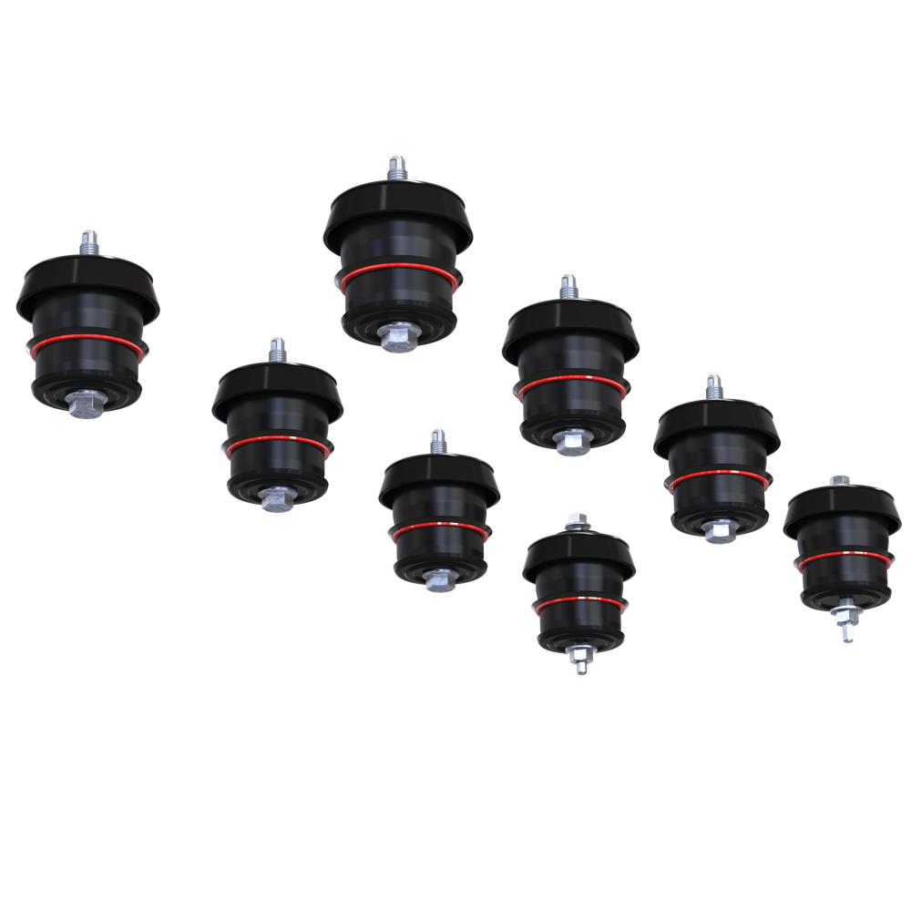 Body Mount Kit for 1988-1998 GM 1500/2500 Ext. Cab & Crew Cab 2WD/4WD S&B