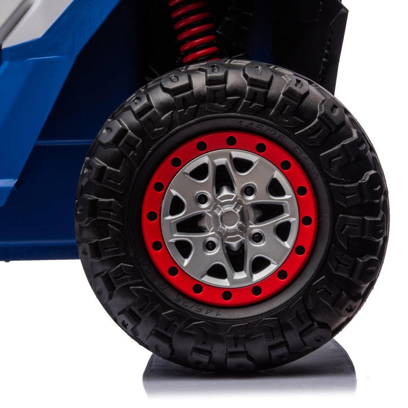 24V Magic Cars Storm Police UTV 2-Seater for Kids with Lights & Sirens for Action-Packed Adventures