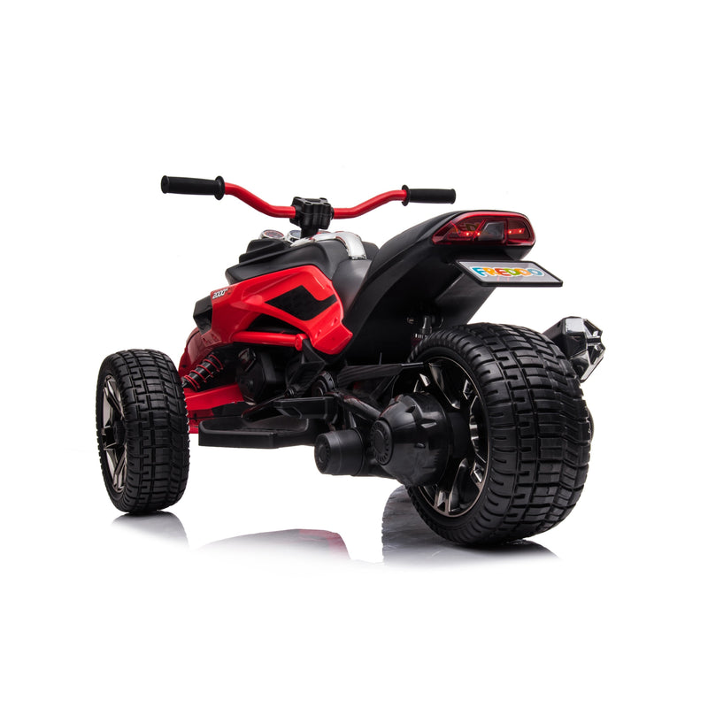 24V Magic Cars Spider 2 Seater Ride-On 3 Wheel Motorcycle