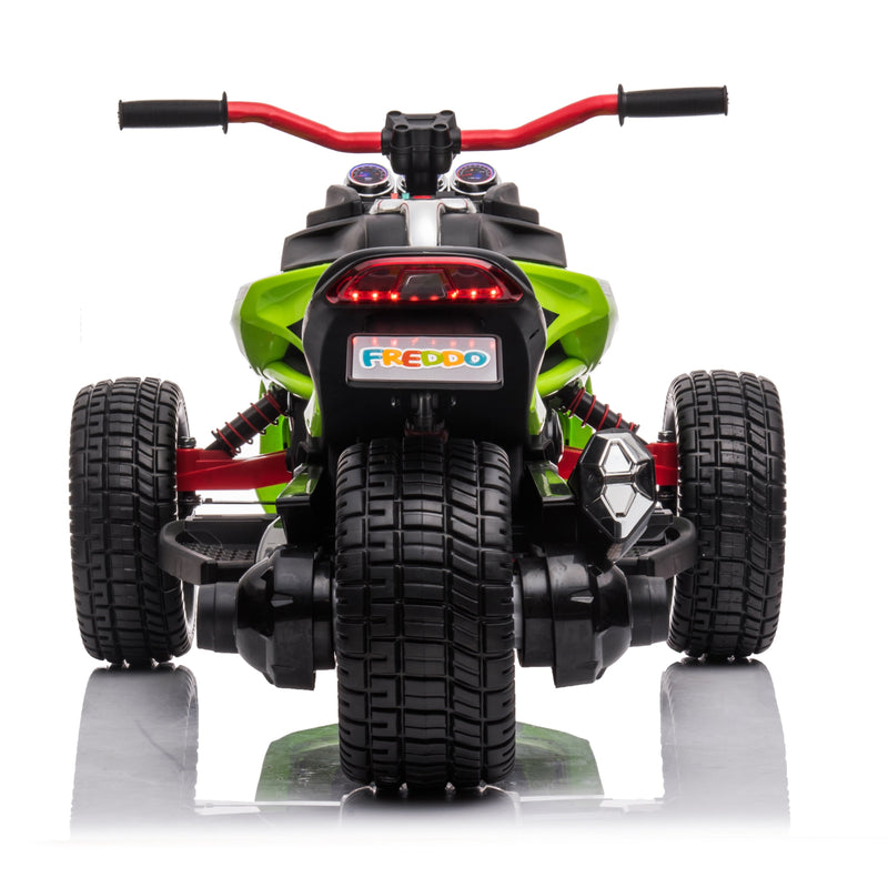 24V Magic Cars Spider 2 Seater Ride-On 3 Wheel Motorcycle