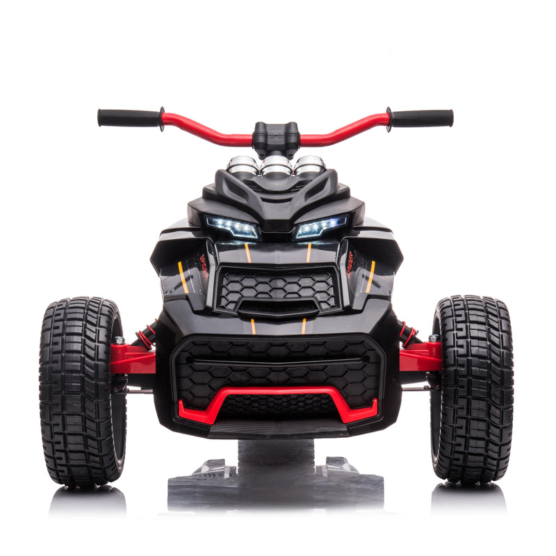 24V Magic Cars Spider 2 Seater Ride-On 3 Wheel Motorcycle
