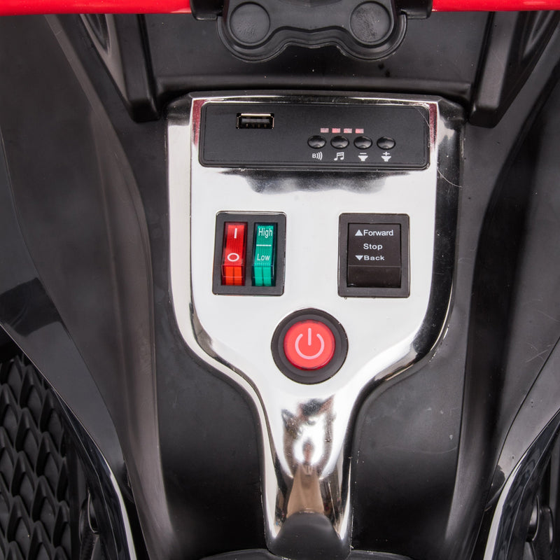 24V Magic Cars Spider 2 Seater Ride-On 3 Wheel Motorcycle