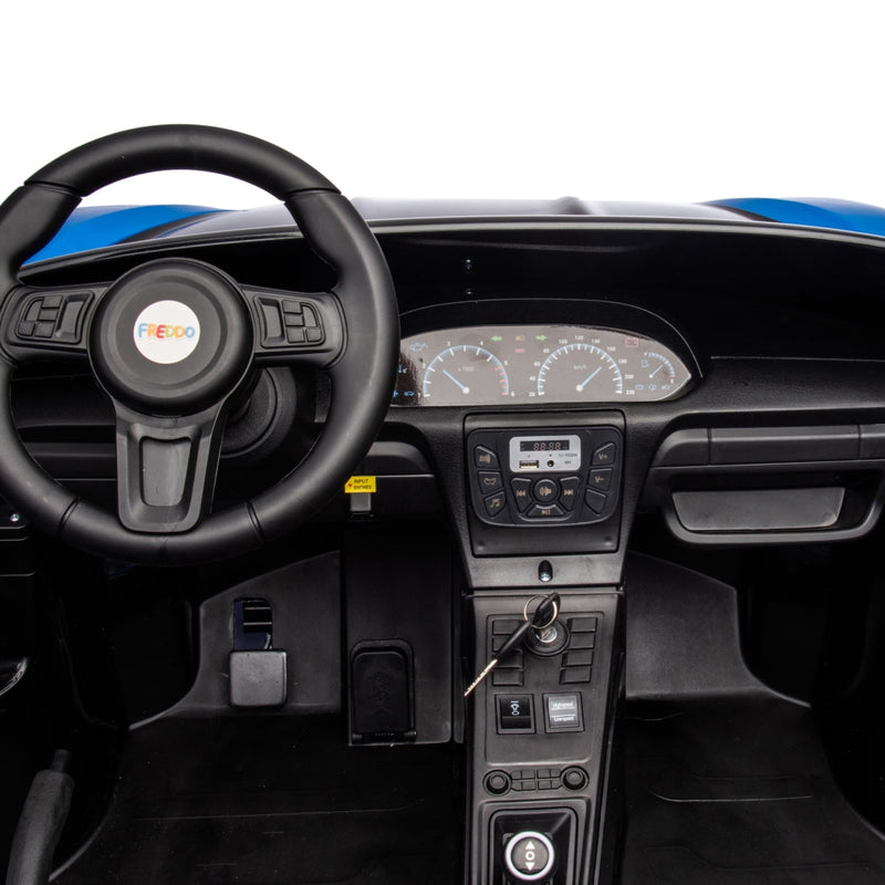 48V Magic Cars Rocket: World's Fastest 2-Seater Kids' Ride-On with Advanced Brushless Motor & Precision Differential