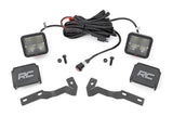 LED Light Kit Ditch Mount 2 Inch Spectrum Pair Spot Toyota Tacoma (16-23) Rough Country
