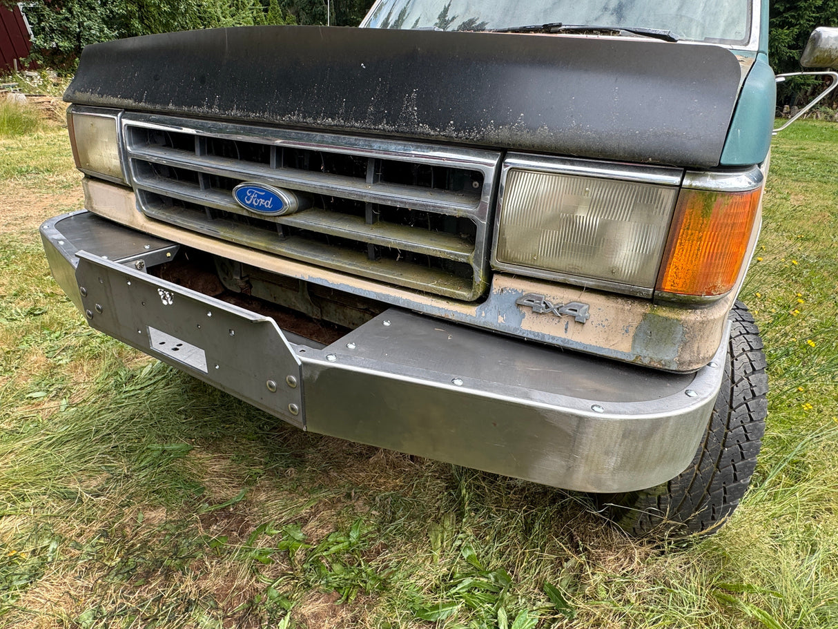 Engineered Vintage ‘GOAT' winch bumper - 1987-1997 Ford F-Series Engineered Vintage LLC