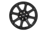 81 Series Wheel One-Piece Semi Gloss Black 20x9 6x135 -12mm Rough Country