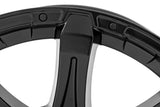 81 Series Wheel One-Piece Semi Gloss Black 20x9 5x150 +18mm Rough Country