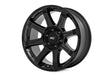 81 Series Wheel One-Piece Semi Gloss Black 20x10 6x135 -19mm Rough Country