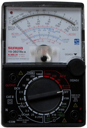 YX360TreB Multitester Fuse & Diode Protection TekShack
