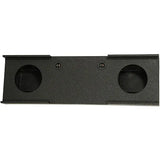 QPower QBGMC10 2007 4DR Dual 10" 07-13 Chevy/GMC Crew Cab Pro Subwoofer Box