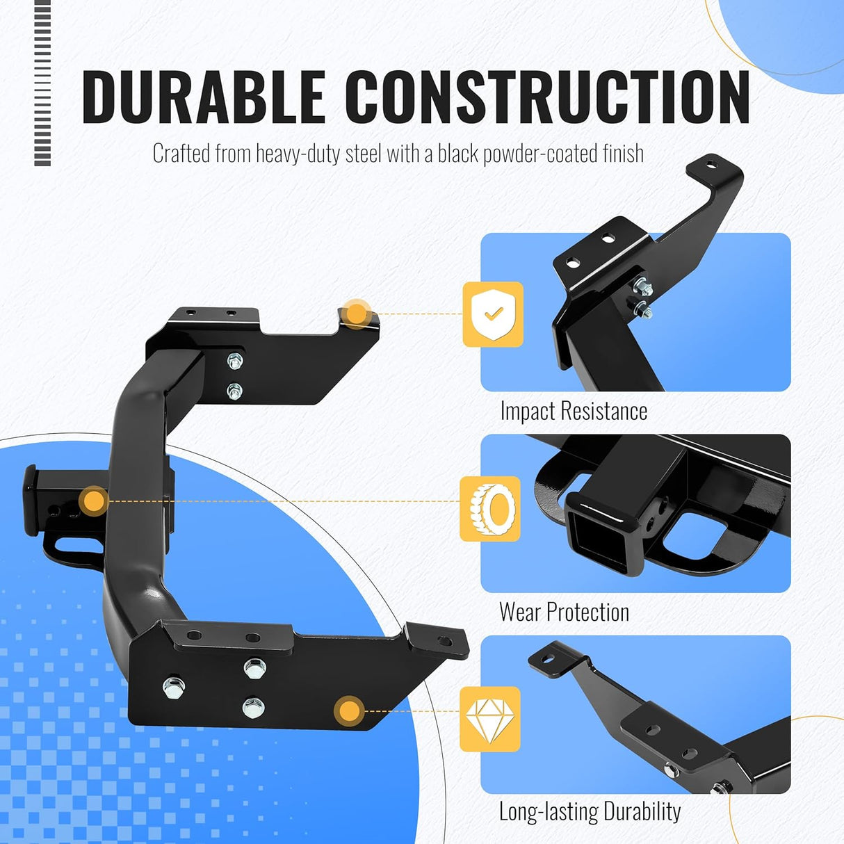 Class 5 Trailer Hitch for Ford Econoline Vans 10000 lbs