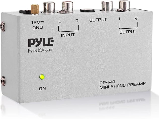 Pyle Ultra-Compact Phono Turntable Preamp Pyle