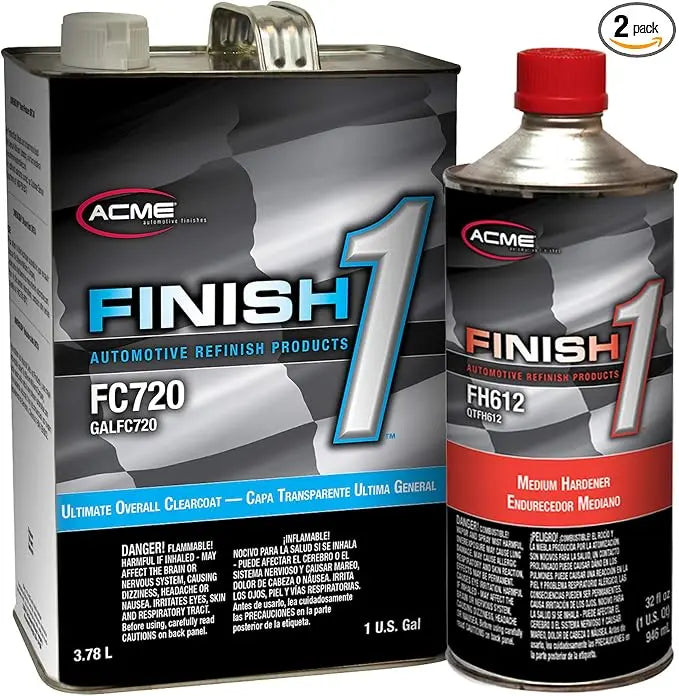 Sherwin Williams Finish 1 Ultimate Overall Clearcoat FC720 1 Gallon Kit