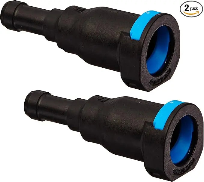 S.U.R.&R Straight Push-On Fuel Line Connector KP020 1 Each