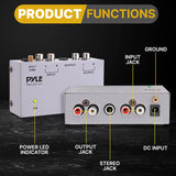Pyle Ultra-Compact Phono Turntable Preamp Pyle