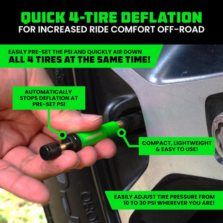 10-30 PSI Adjustable Tire Deflator Kit