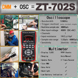 2-in-1 Oscilloscope Multimeter – 10MHz Bandwidth, TekShack