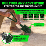 Folding Survival Shovel w/ Pick