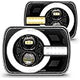H6054 5x7 7x6 LED Headlight Sealed Beam 8000lm DOT Approved
