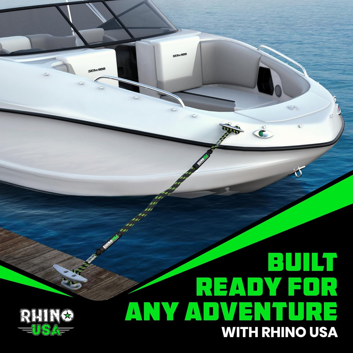 Heavy-Duty Bungee Dock Lines